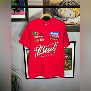 Vintage Budweiser Nascar Shirt